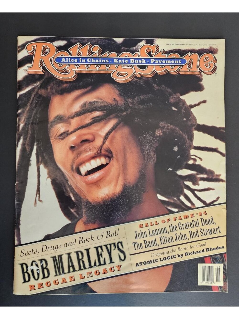 Rolling Stone Magazine Bob Marley Cover Issue 676 Feb 14 1994